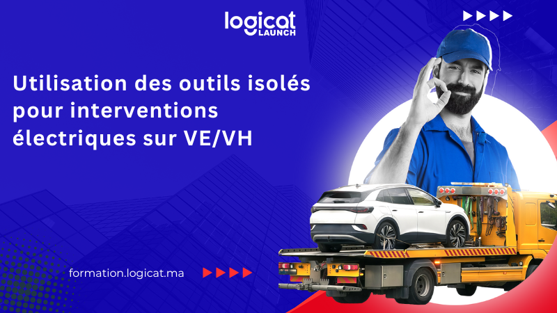 Utilisation des outils isolés pour interventions électriques sur VE/VH